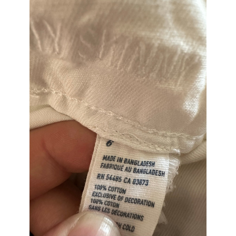Women's American Eagle Outfitters Beige Cargo Skinny Pants Size 6 - Picture 11 of 11